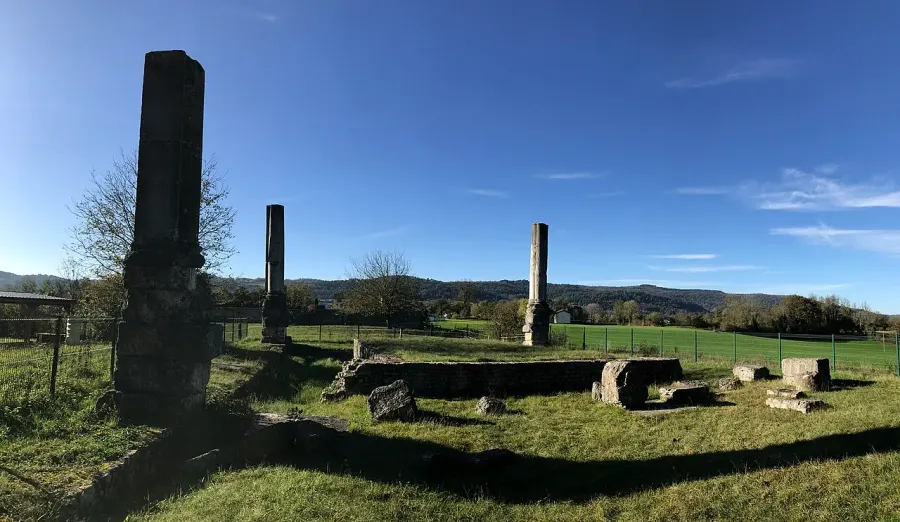 La carte Temple gallo-romain d'Izernore
