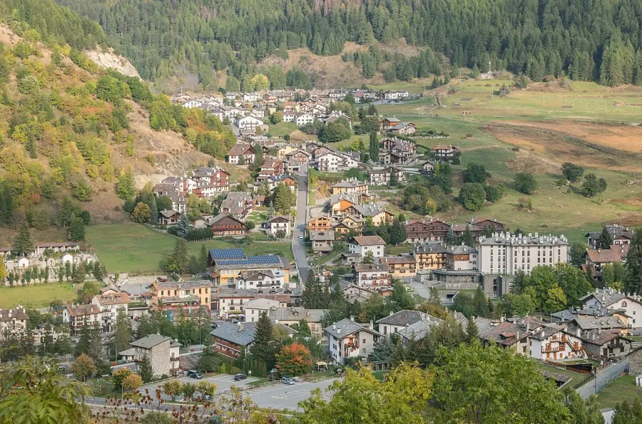 La carte La Thuile