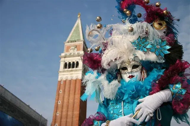 La carte Carnaval de Venise