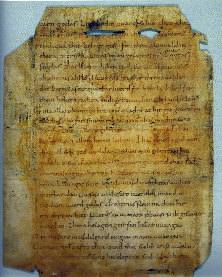 The Old Saxon card