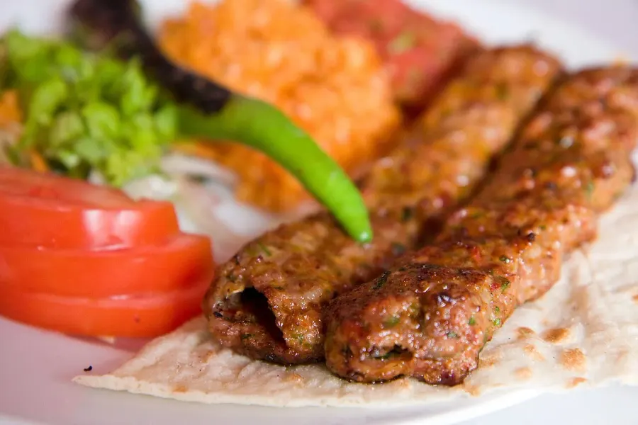 The Adana kebabı card