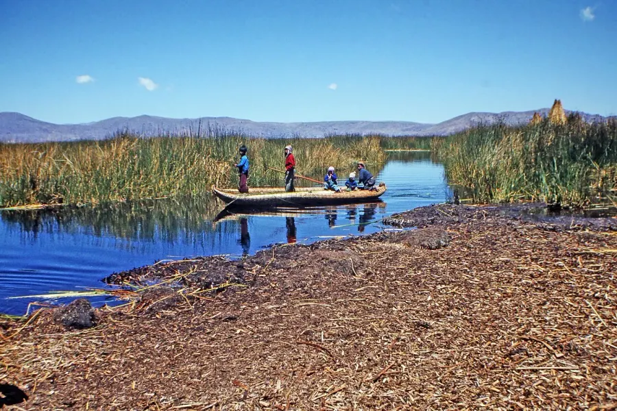 La carte Lac Titicaca