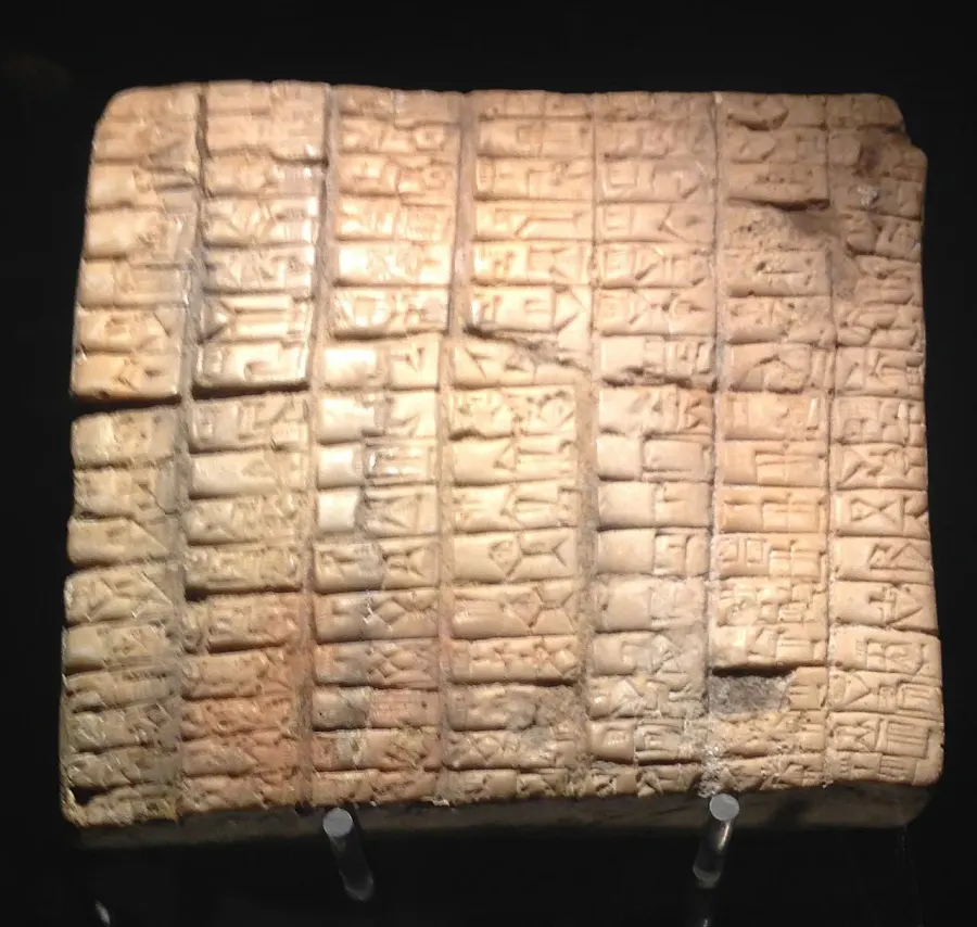 The Eblaite language card