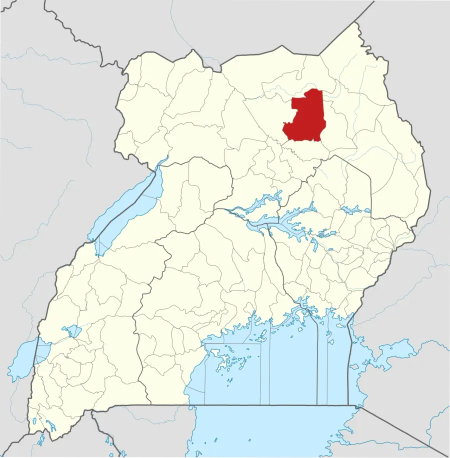 The Agago District card