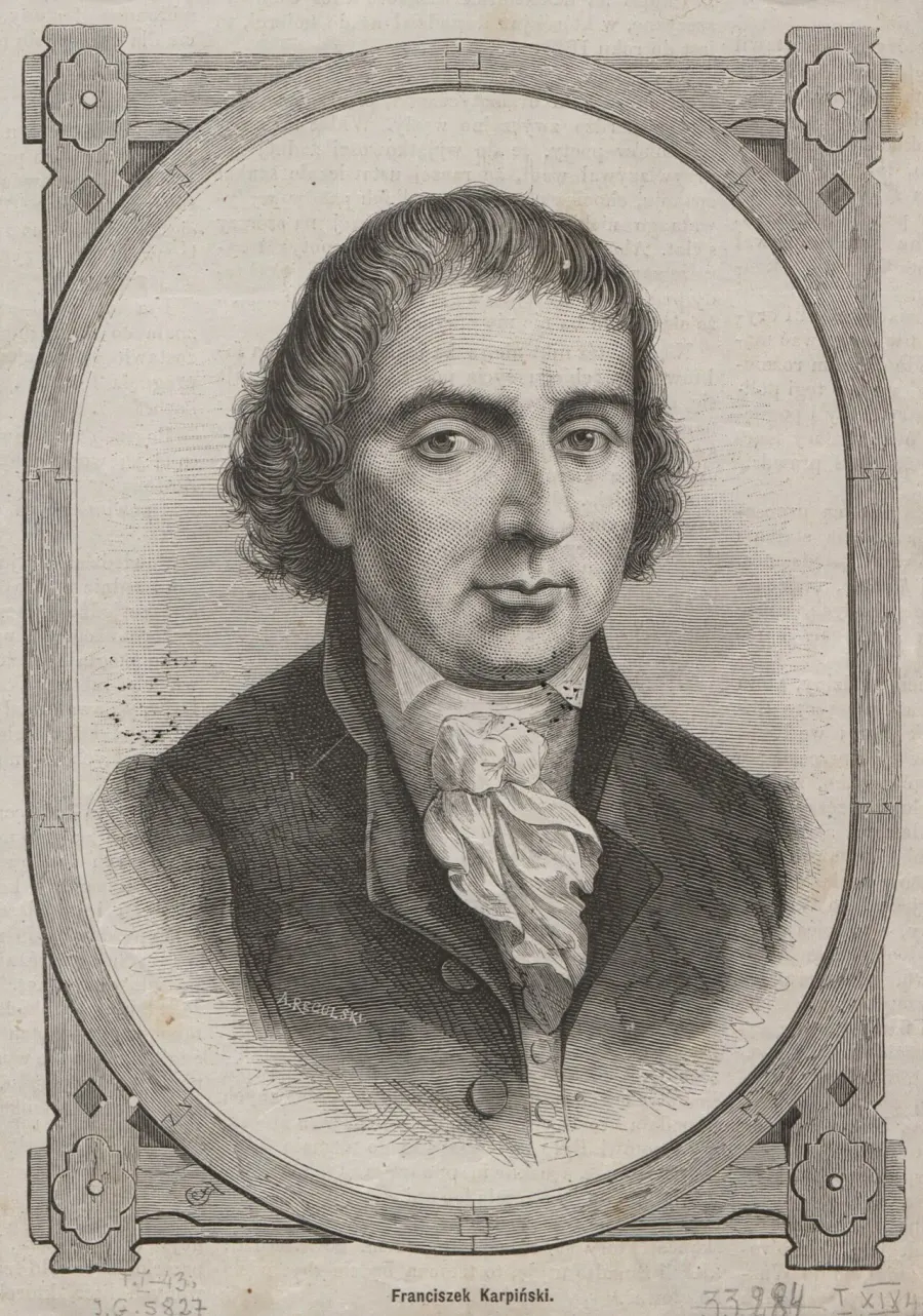 The Franciszek Karpiński card