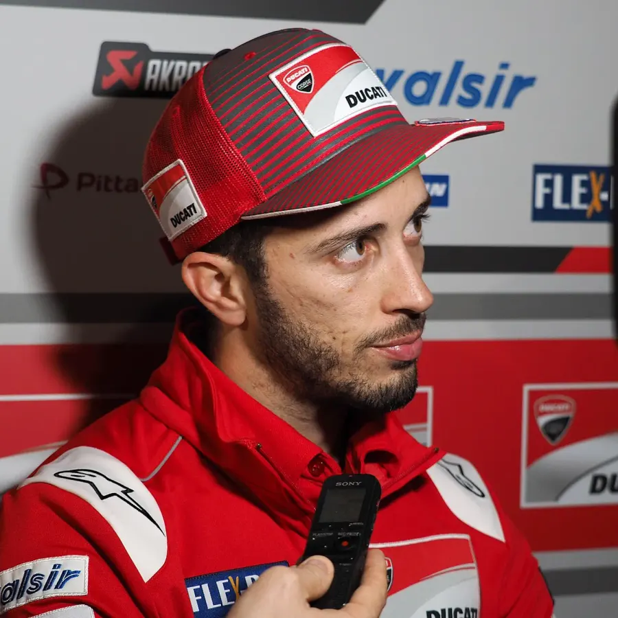La carte Andrea Dovizioso