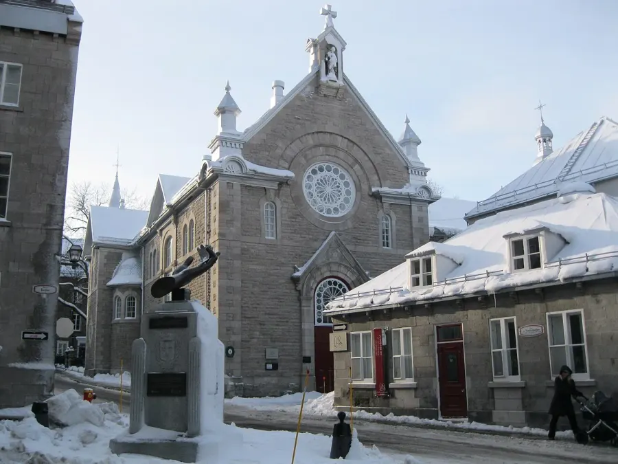 La carte Monastère des Ursulines de Québec