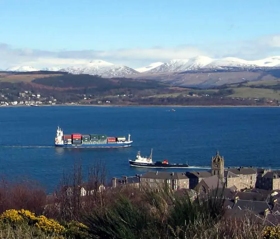 La carte Firth of Clyde