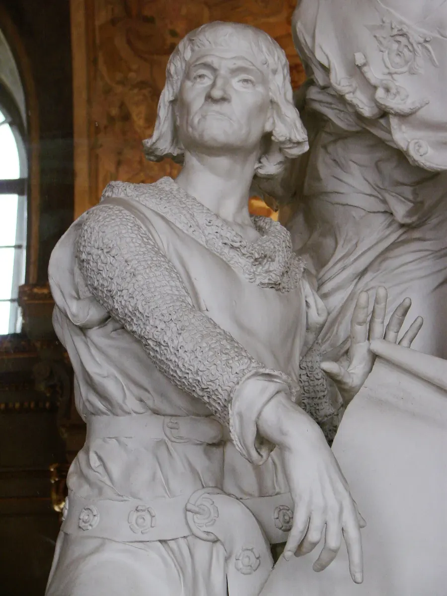 La carte Raymond VI de Toulouse