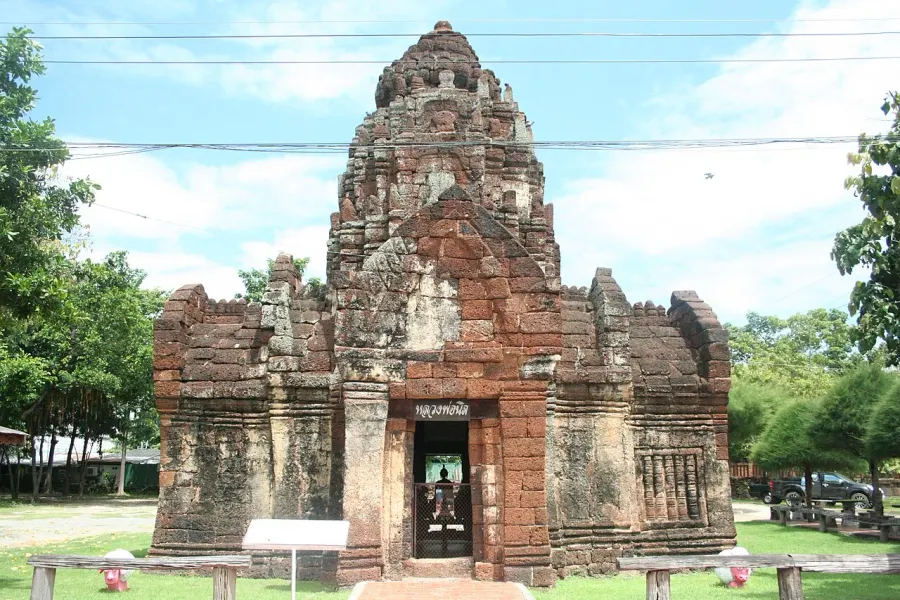 La carte Wat Kamphaeng Laeng