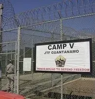 The Guantanamo Bay detention camp card