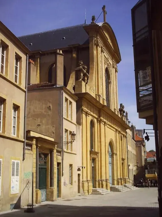 La carte Église Notre-Dame-de-l'Assomption de Metz