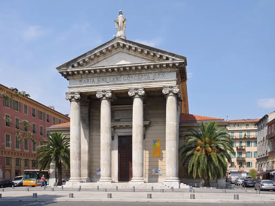 La carte Église Notre-Dame-du-Port de Nice