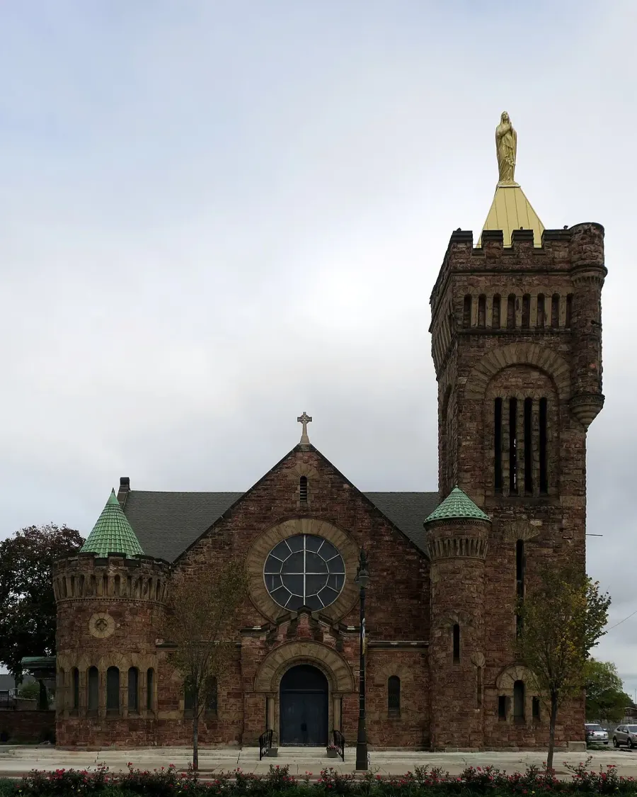 La carte Église Notre-Dame-du-Rosaire de Détroit