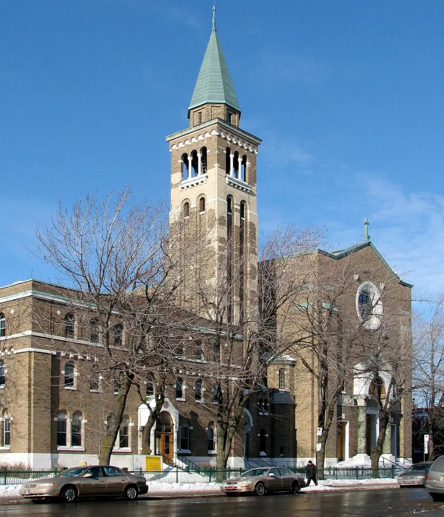 La carte Église Saint-Ambroise de Montréal