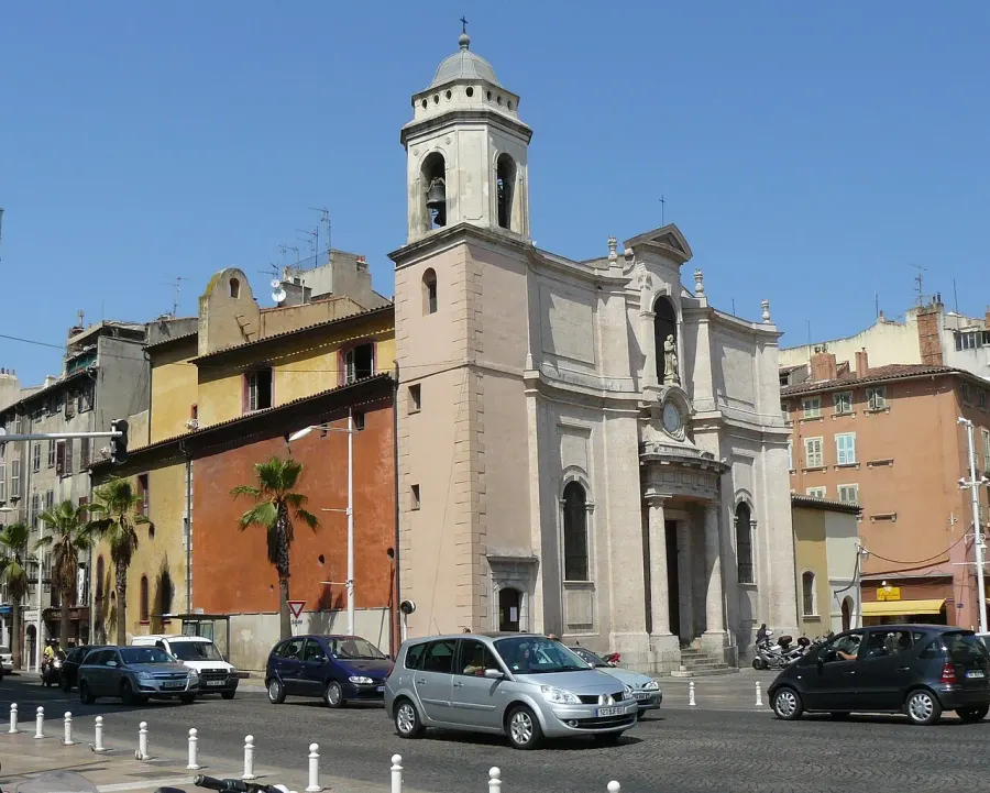 La carte Église Saint-François-de-Paule de Toulon
