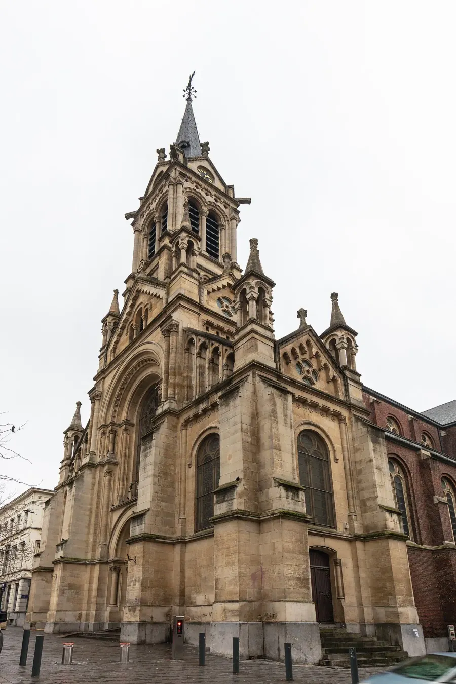 La carte Église Saint-Gilles de Saint-Gilles