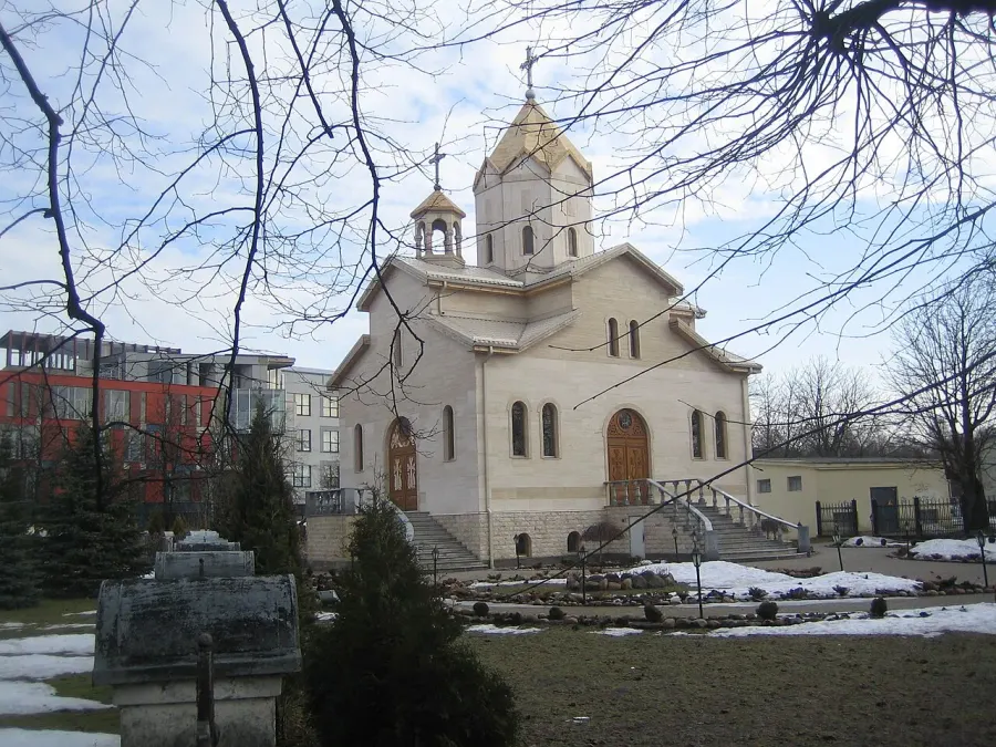 La carte Église Saint-Grégoire de Riga