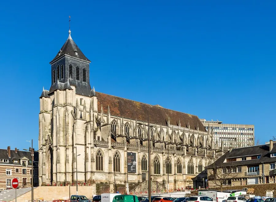 La carte Église Saint-Jacques de Lisieux