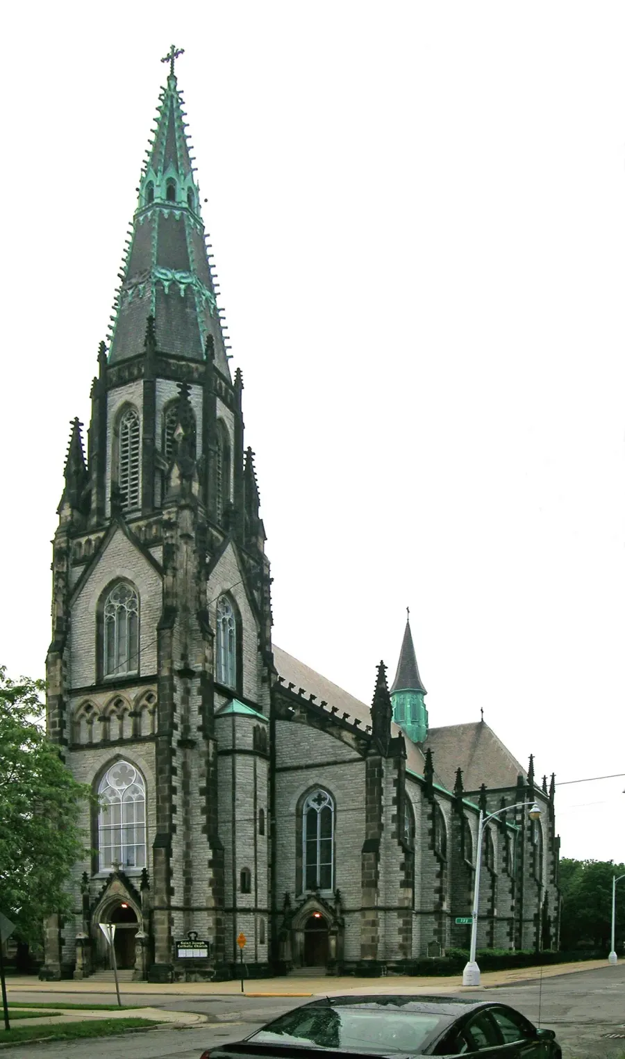 La carte Église Saint-Joseph de Détroit