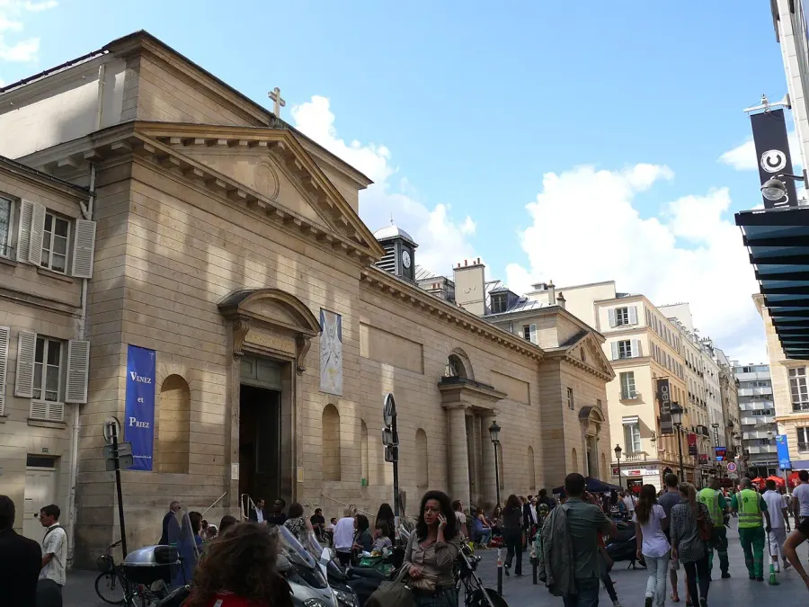 La carte Église Saint-Louis-d'Antin