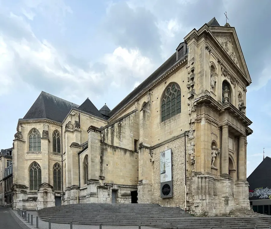 La carte Église Saint-Louis de Rouen