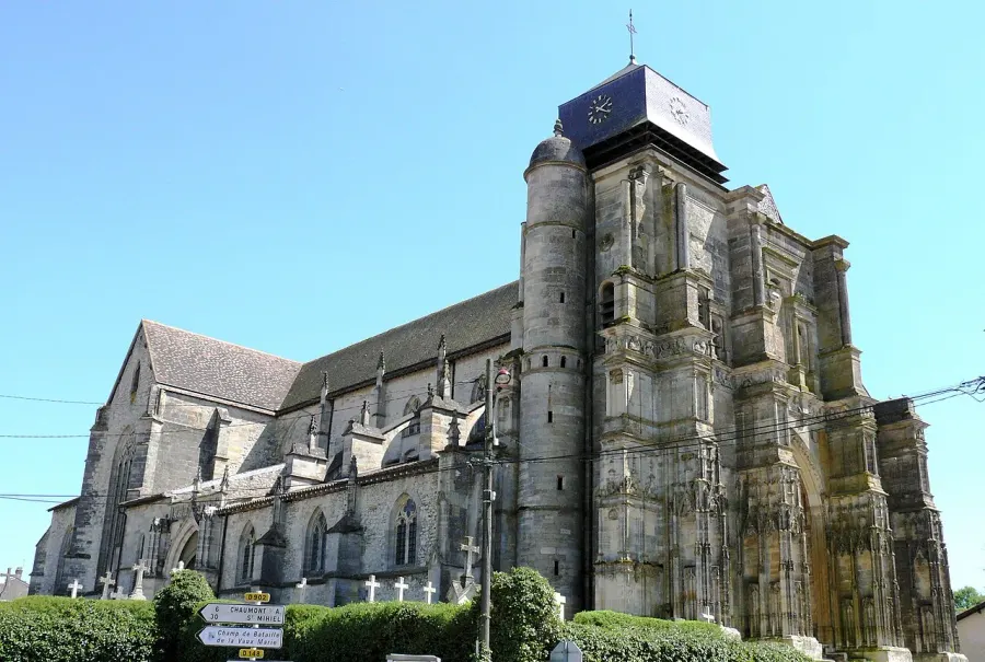 The Église Saint-Louvent de Rembercourt-aux-Pots card