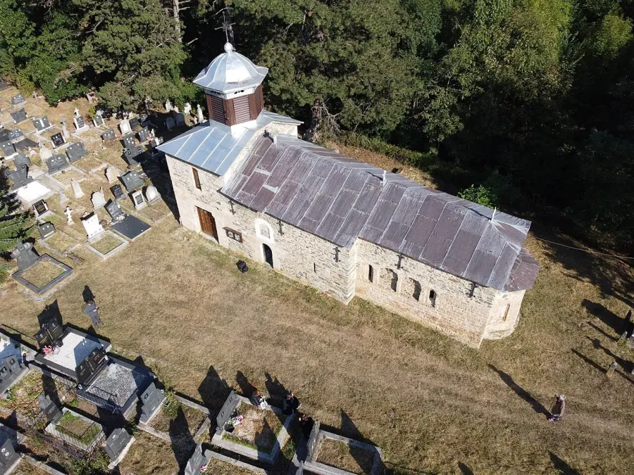 La carte Église Saint-Nicolas de Drajčići