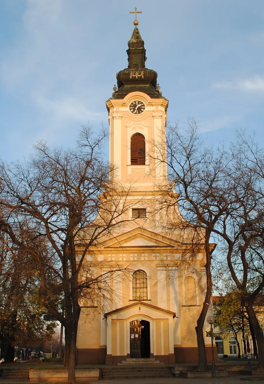 La carte Église Saint-Nicolas de Kikinda