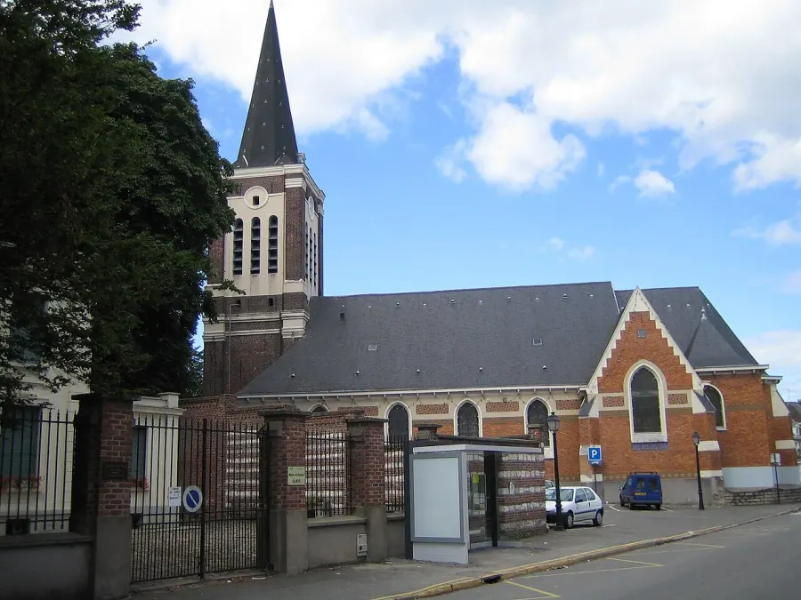 The Saint-Pierre-en-Antioche Church, Ascq card