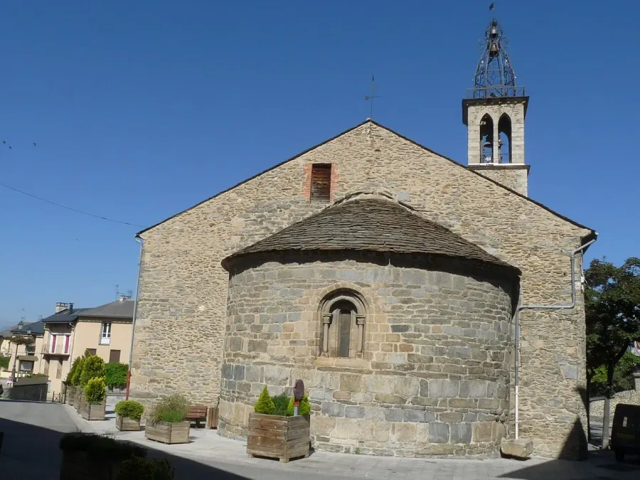 La carte Église Saint-Pierre d'Osséja