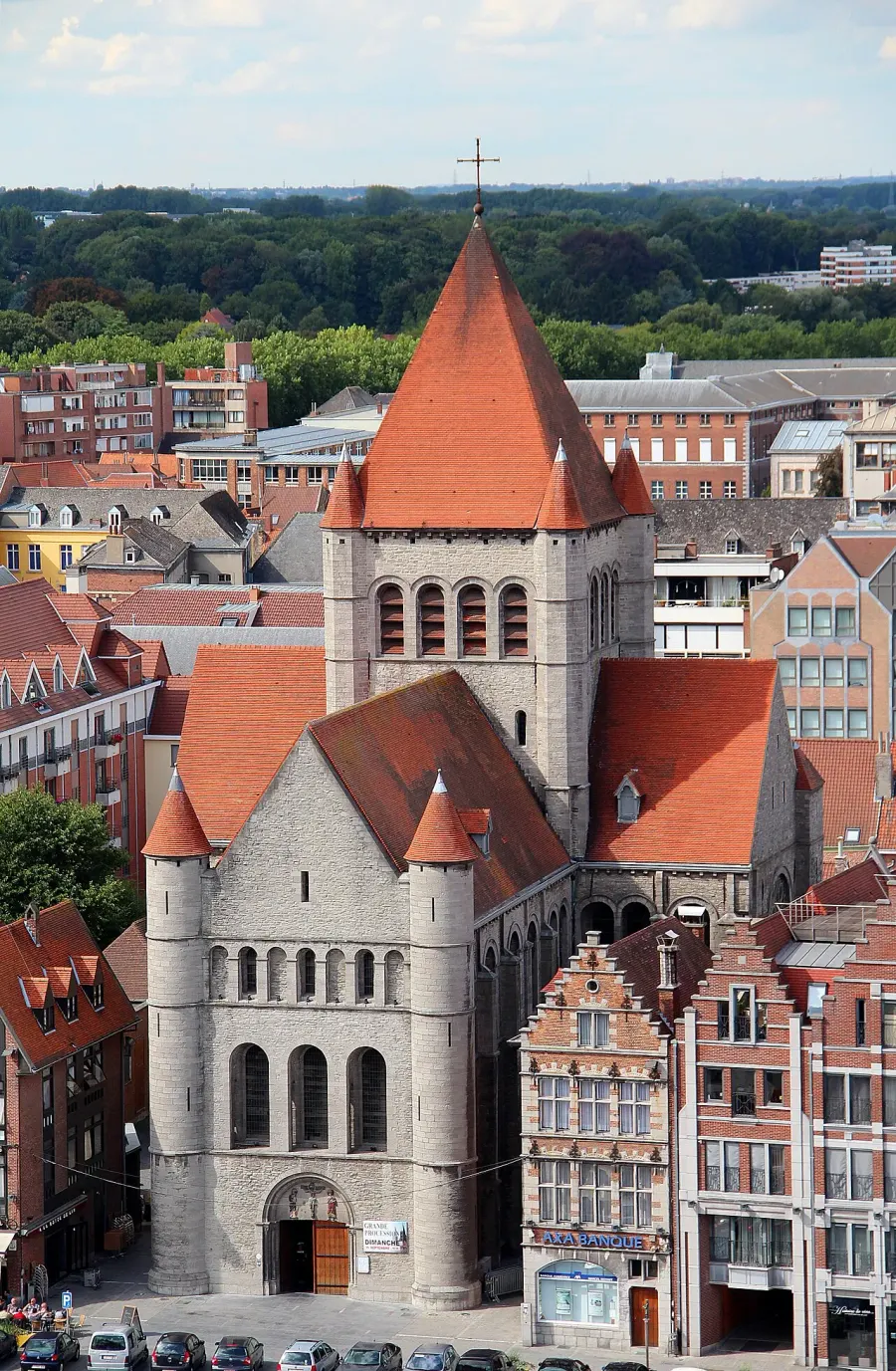 The Church of Saint Quentin, Tournai card