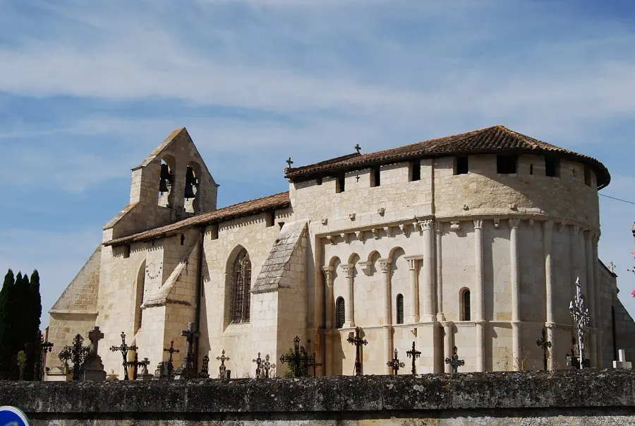 La carte Église Saint-Quentin de Saint-Quentin-de-Baron