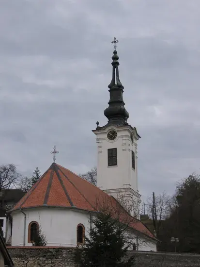 La carte Église Saint-Sava de Čerević