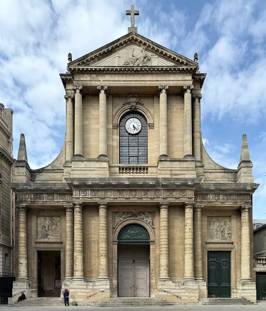 La carte Église Saint-Thomas-d'Aquin de Paris