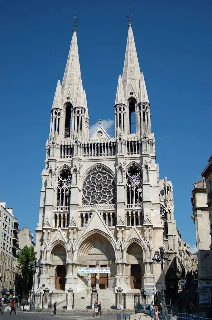 La carte Église Saint-Vincent-de-Paul de Marseille