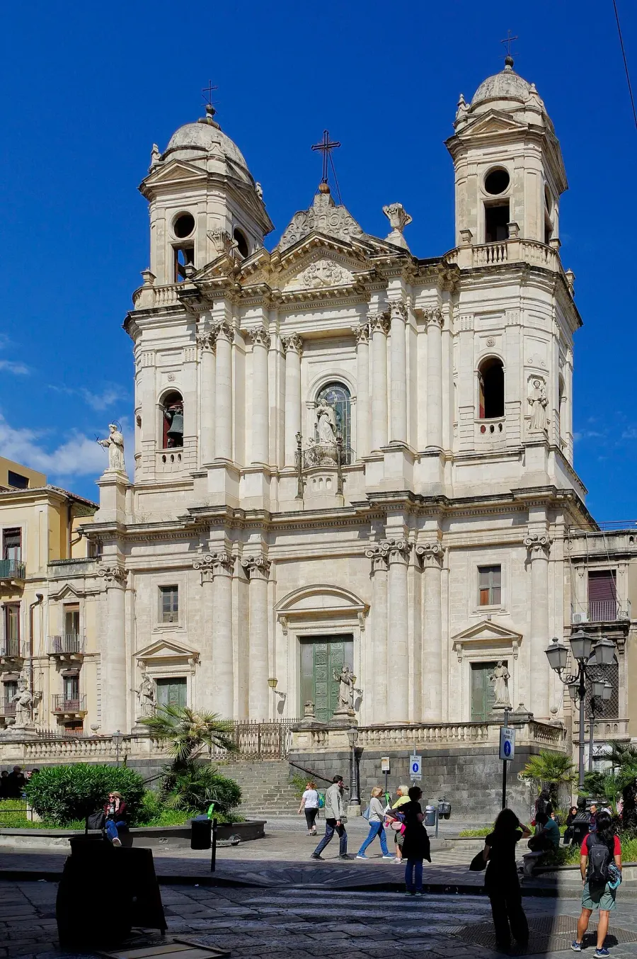 La carte Église Saint-François-d'Assise-à-l'Immaculée de Catane