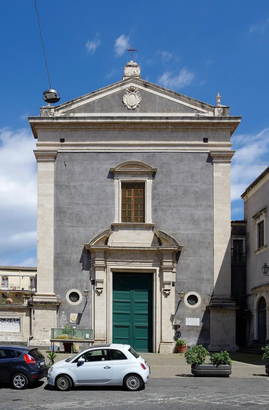 La carte Église Sainte-Agathe-la-Vétuste de Catane