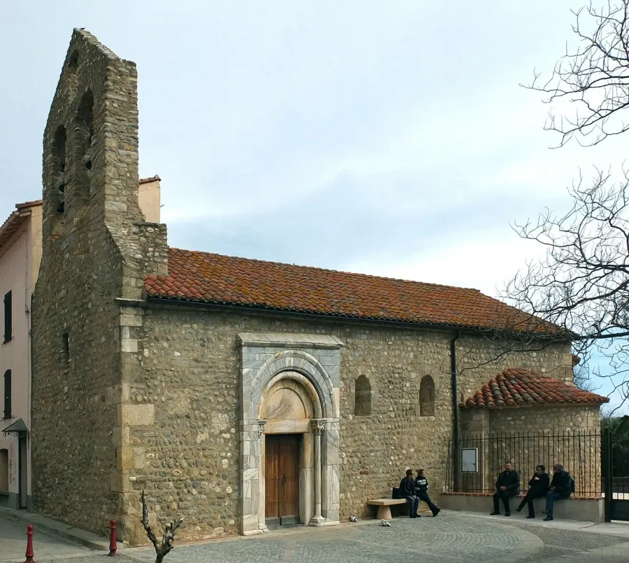 La carte Église Sainte-Marie de Brouilla