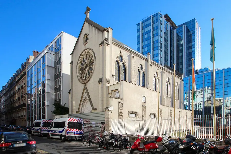 La carte Église Sainte-Rita de Paris