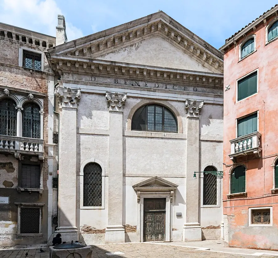 La carte Église San Beneto