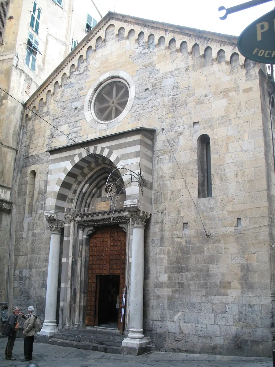 The San Donato, Genoa card