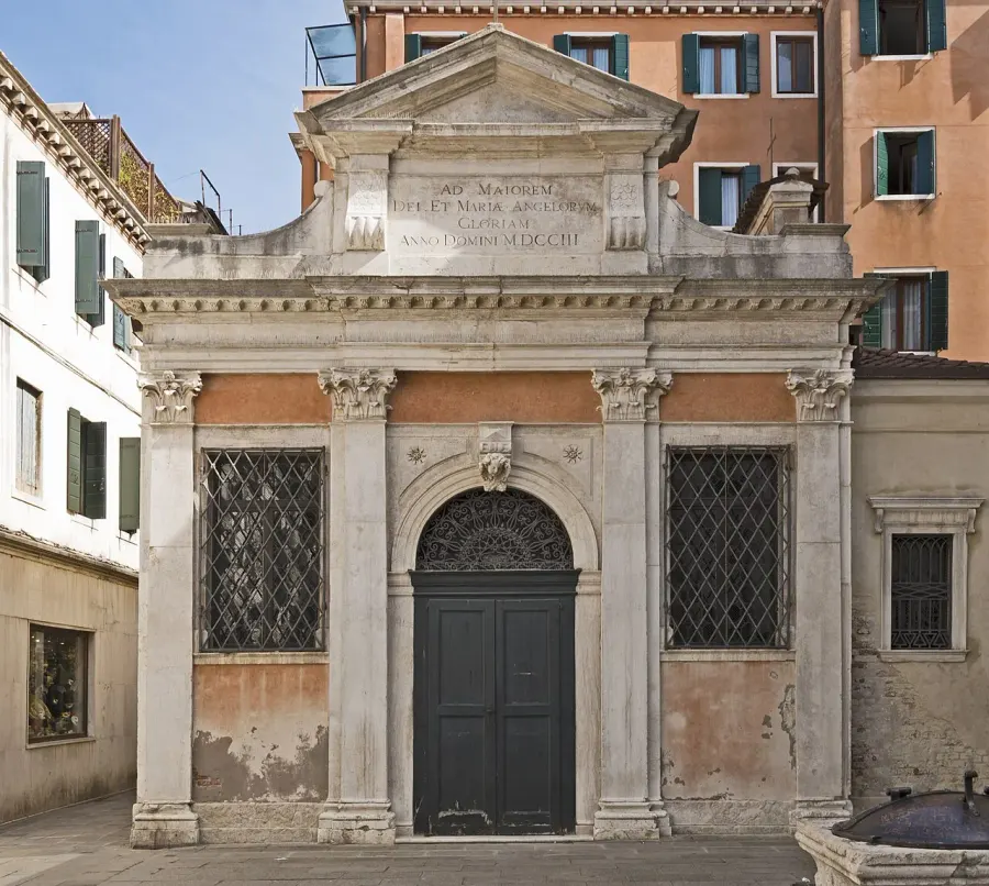 La carte Église San Gallo