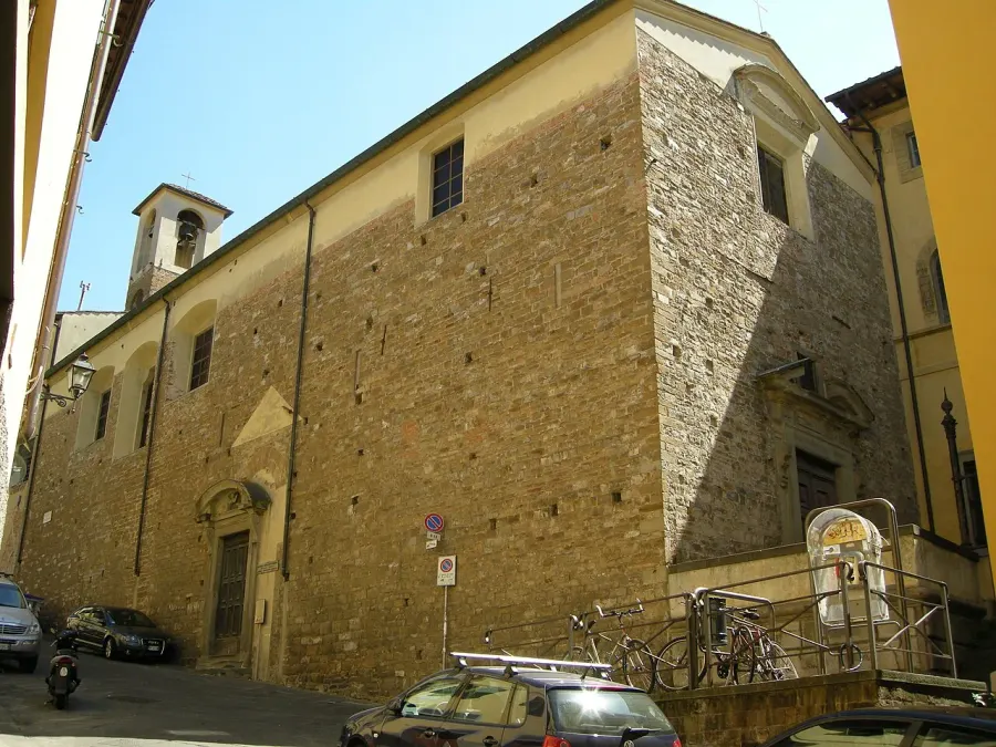 La carte Église San Giorgio alla Costa de Florence