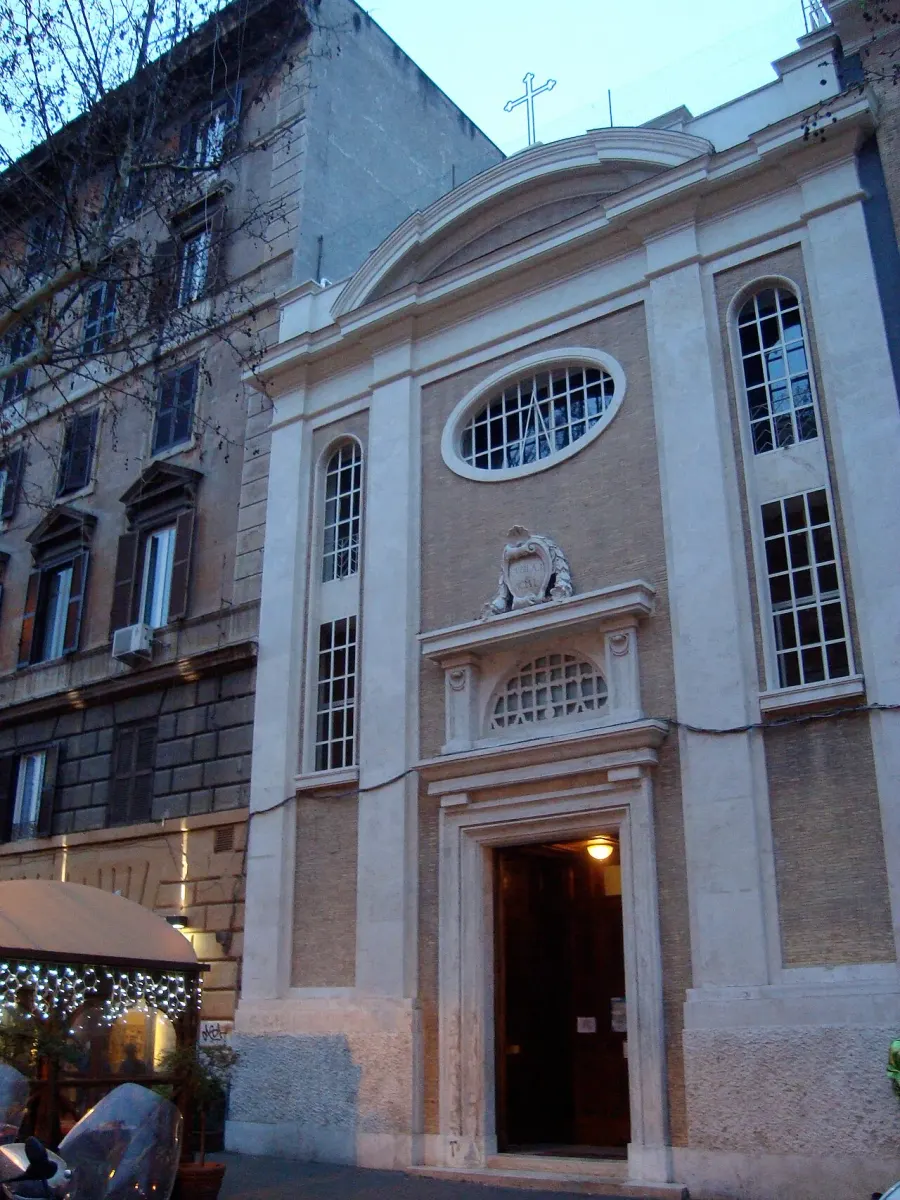 La carte Église San Giovanni Battista in Prati