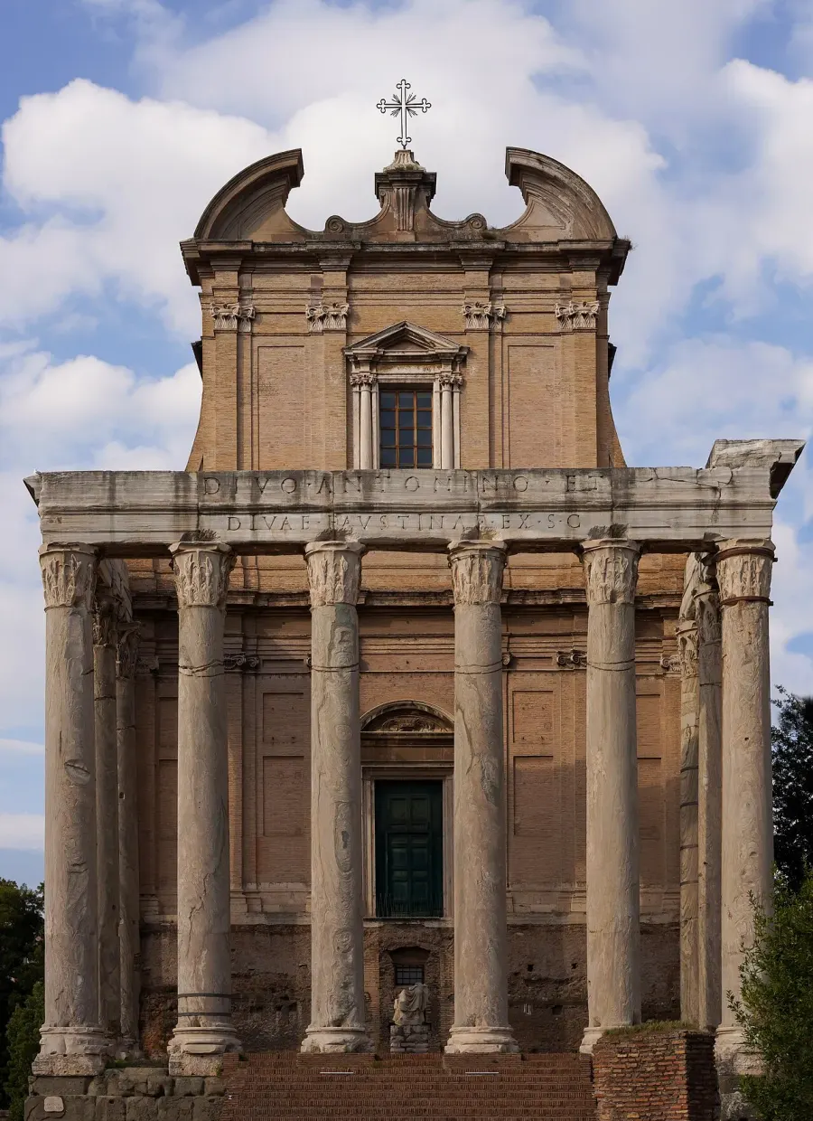 La carte Église San Lorenzo in Miranda