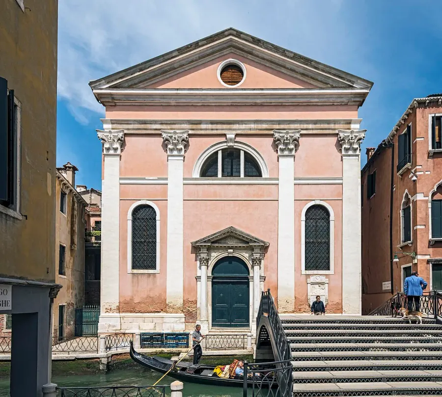 The San Luca, Venice card