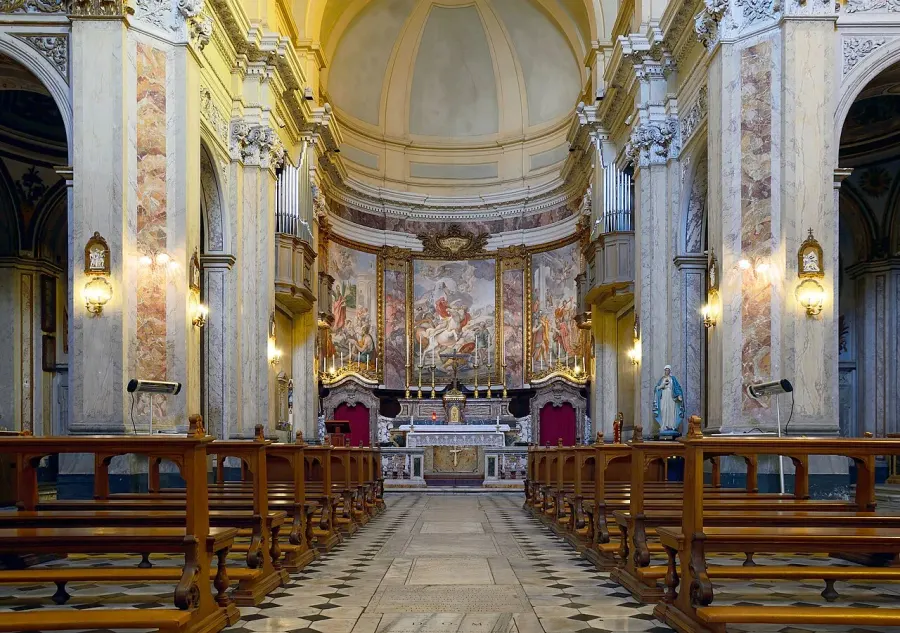 La carte Église San Paolo alla Regola