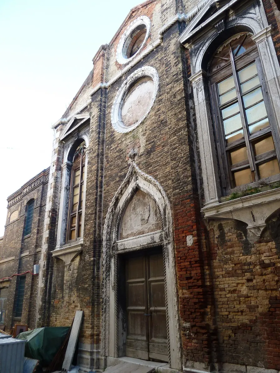 La carte Église Sainte-Claire de Murano