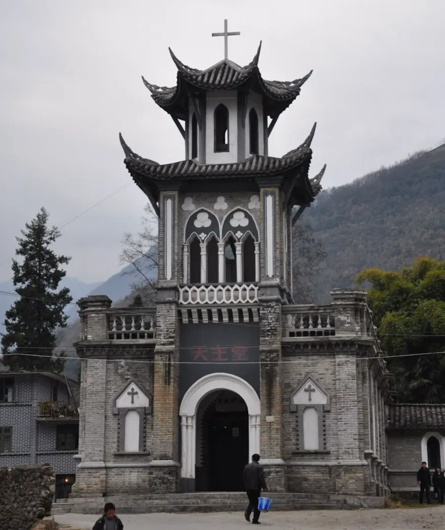 La carte Église Sainte-Anne de Moxi